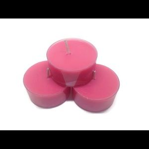 Pink Grapefruit Soy Wax Tea light Candles  20 Pack